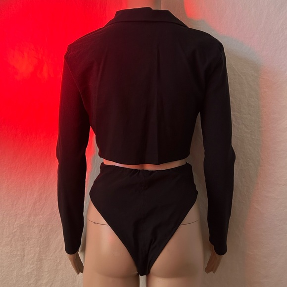 ZARA Business Casual Bodysuit - Picture 3 of 5